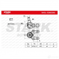 Шаровая опора STARK sksl0260292 1437828244 NRBN8 T - Изображение 5