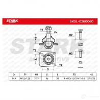 Шаровая опора STARK 3 UQWK5 1437827033 sksl0260060 - Изображение 5