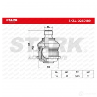 Шаровая опора STARK 1437826762 sksl0260189 I 4IZZ8 - Изображение 5