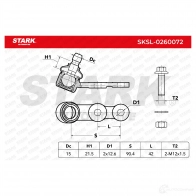 Шаровая опора STARK sksl0260072 1437826962 J H2Z3 - Изображение 2