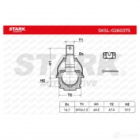 Шаровая опора STARK sksl0260375 1437827280 E9LFI0 0 - Изображение 5
