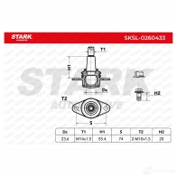 Шаровая опора STARK 0UH ASH sksl0260433 1437828262 - Изображение 6