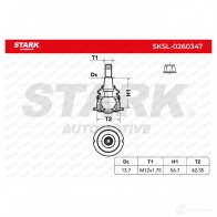Шаровая опора STARK 1437826975 sksl0260347 H ZPSDEA - Изображение 5