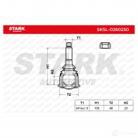 Шаровая опора STARK ISH RU sksl0260250 1437827496 - Изображение 5