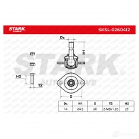 Шаровая опора STARK sksl0260412 XFR TIM7 1437827152 - Изображение 6
