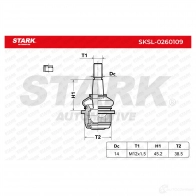 Шаровая опора STARK sksl0260109 IMP1 S 1437826961 - Изображение 5