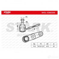 Шаровая опора STARK sksl0260255 1437826987 FZZ5X Z - Изображение 7