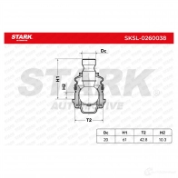 Шаровая опора STARK sksl0260038 5XP7 UI 1437827012 - Изображение 5