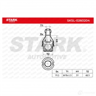 Шаровая опора STARK sksl0260204 A9YHV R 1437827045 - Изображение 5