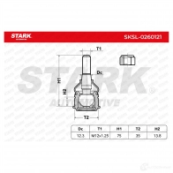 Шаровая опора STARK sksl0260121 1437827035 VK QOCO3 - Изображение 5
