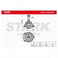Шаровая опора STARK sksl0260386 V WAKY3 1437828146 - Изображение 5