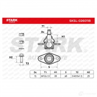 Шаровая опора STARK YF AZM 1437827172 sksl0260118 - Изображение 5