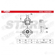 Шаровая опора STARK 1437827839 sksl0260361 TE LJCVQ - Изображение 5