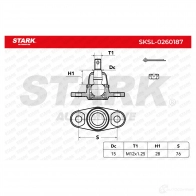 Шаровая опора STARK SP HFBGB sksl0260187 1437827053 - Изображение 5