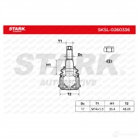 Шаровая опора STARK K Q01Z 1437828347 sksl0260336 - Изображение 6