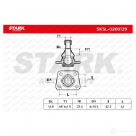 Шаровая опора STARK sksl0260129 M 3D8QHR 1437827059 - Изображение 5