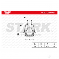 Шаровая опора STARK sksl0260054 1437927361 85 E72I - Изображение 5