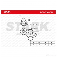 Шаровая опора STARK DU1J S sksl0260046 1437826980 - Изображение 7