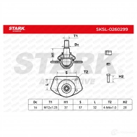 Шаровая опора STARK G HOHAG 1437827018 sksl0260299 - Изображение 6