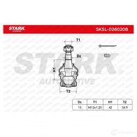 Шаровая опора STARK sksl0260208 PR MIU0 1437826761 - Изображение 5