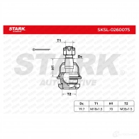 Шаровая опора STARK 5JUT7 B sksl0260075 1437827708 - Изображение 3