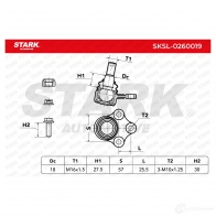 Шаровая опора STARK V S7YE 1437827049 sksl0260019 - Изображение 5