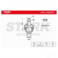 Шаровая опора STARK D5NZ T7 1437828291 sksl0260270 - Изображение 6