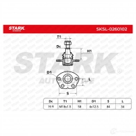 Шаровая опора STARK KA5FA Z 1437828110 sksl0260102 - Изображение 2