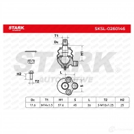 Шаровая опора STARK sksl0260146 PV5JJ9 H 1437927401 - Изображение 6