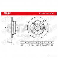 Тормозной диск STARK I4CI2 6K 1438025348 skbd0020179 - Изображение 6