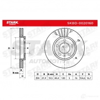 Тормозной диск STARK skbd0020160 1438025860 UMJ82 0 - Изображение 7