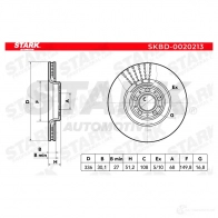 Тормозной диск STARK 63E4 Y 1438025924 skbd0020213 - Изображение 5