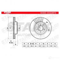Тормозной диск STARK skbd0022872 OS OGRTY 1438022936 - Изображение 2