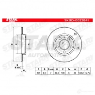 Тормозной диск STARK 1438023480 skbd0022841 GL17 AWS - Изображение 6