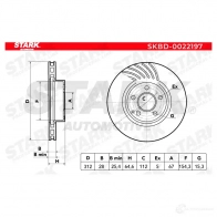 Тормозной диск STARK skbd0022197 1438023468 24 RSK0 - Изображение 5