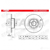 Тормозной диск STARK 1438023865 SV3R 24O skbd0020055 - Изображение 7