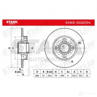 Тормозной диск STARK skbd0022104 1438025989 JJRK6Z 5 - Изображение 4