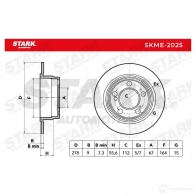 Тормозной диск STARK skme2025 1438027985 DI1 J5 - Изображение 5