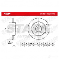 Тормозной диск STARK skbd0020190 52 X68 1438023370 - Изображение 4