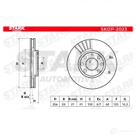 Тормозной диск STARK skop2023 3 ZF7NHS 1438024926 - Изображение 4