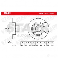 Тормозной диск STARK skbd0022809 1438023851 52 MRE - Изображение 5