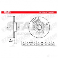 Тормозной диск STARK O1 ZXWU 1438026036 skbd0020375 - Изображение 7