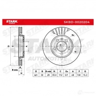 Тормозной диск STARK 1438026116 Z8 OQ208 skbd0020204 - Изображение 7