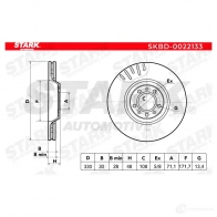 Тормозной диск STARK 1438026189 skbd0022133 6E 89T - Изображение 2