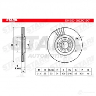 Тормозной диск STARK 8 MFXHN skbd0020197 1438025993 - Изображение 5