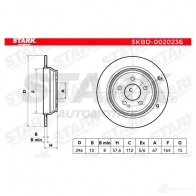 Тормозной диск STARK skbd0020236 BI6LP U 1438025091 - Изображение 7