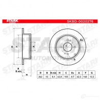 Тормозной диск STARK skbd0020276 1438027996 IVWV M - Изображение 5