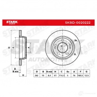 Тормозной диск STARK 7DZ TI49 skbd0020222 1438024580 - Изображение 5