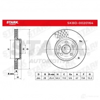 Тормозной диск STARK skbd0020164 1438026177 C20 Q0 - Изображение 5