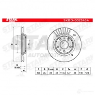 Тормозной диск STARK 1438023335 skbd0023454 RDIB EA - Изображение 6